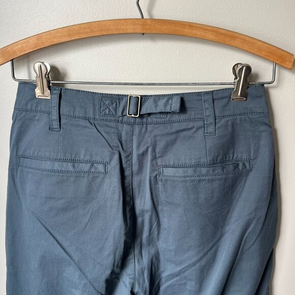 Pact Boulevard Brushed Twill Wide Leg Trouser Blue Women's Small NWT - Picture 5 of 10